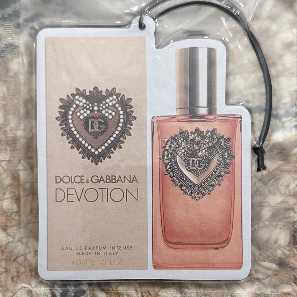 Dolce & Gabbana Devotion Eau de Parfum Intense Car‎ Air Freshener Italy
